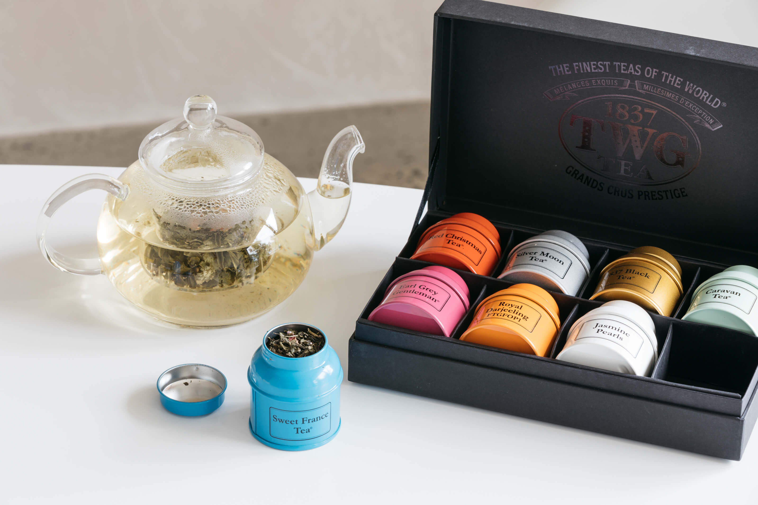 twg tea Retail range BOND STREET